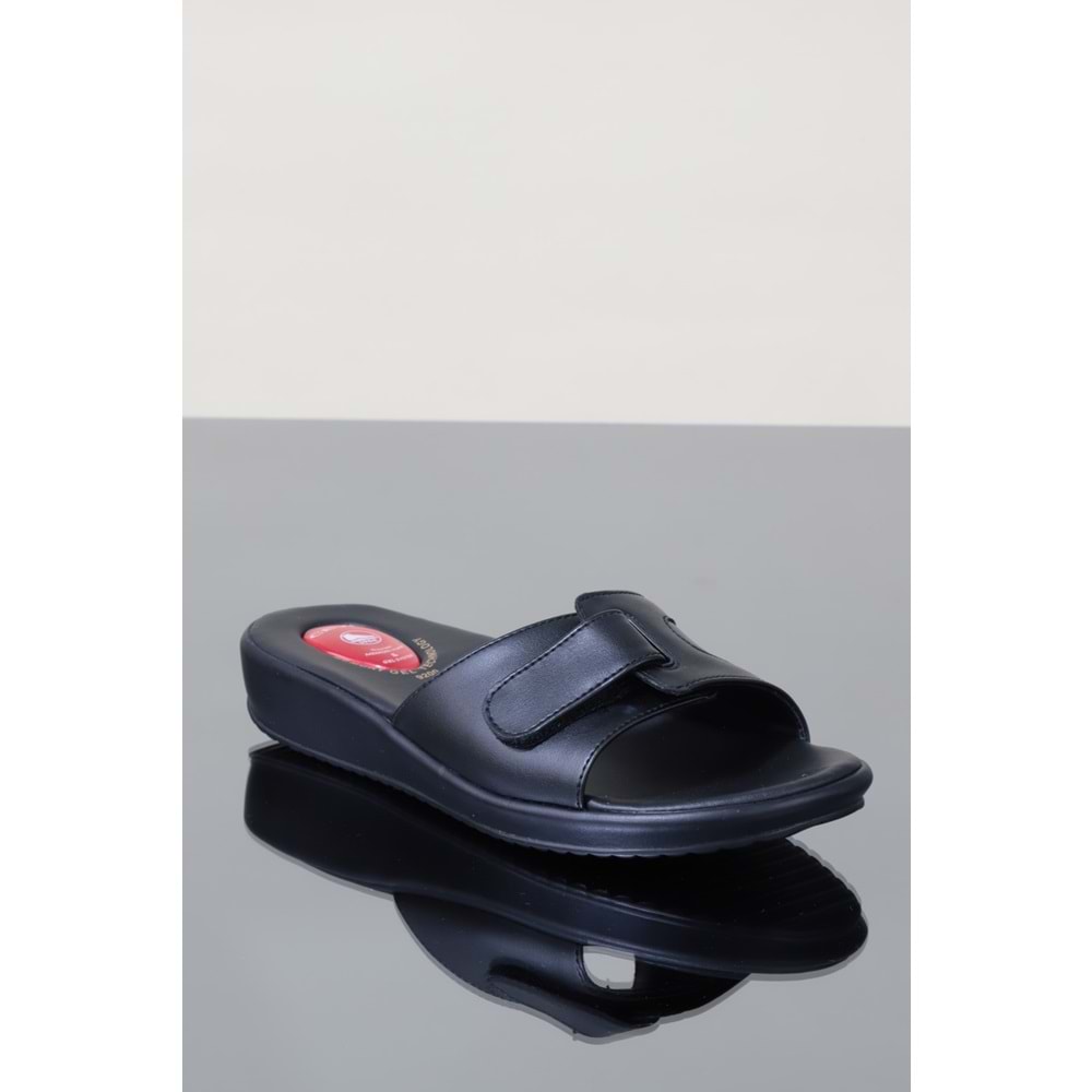 Konfores 1115-9200-12 Tam Anatomik Bayan Terlik - NKT01115-siyah-36