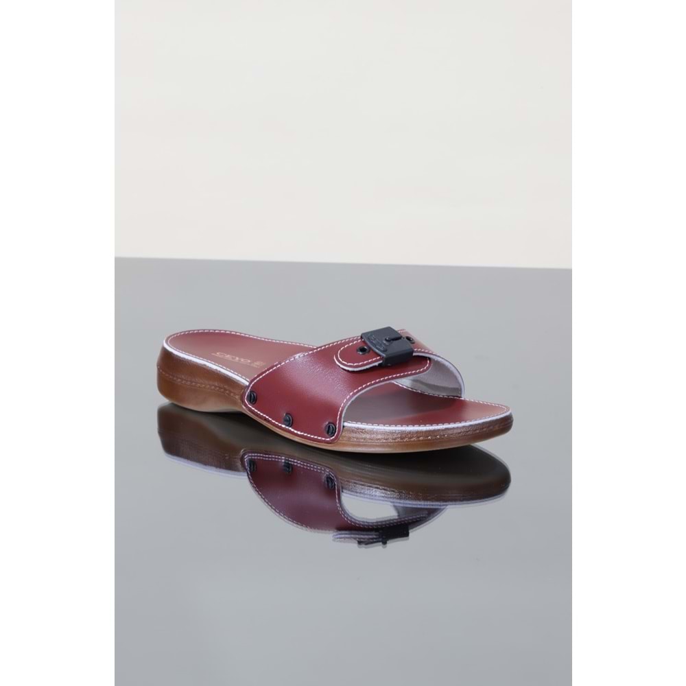 Konfores 1116-6500 Tam Anatomik Bayan Terlik - NKT01116-BORDO-38