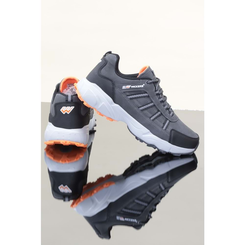 Konfores 1146 Anatomik Taban Erkek Trekking Ayakkabı - NKT01146-gri-40