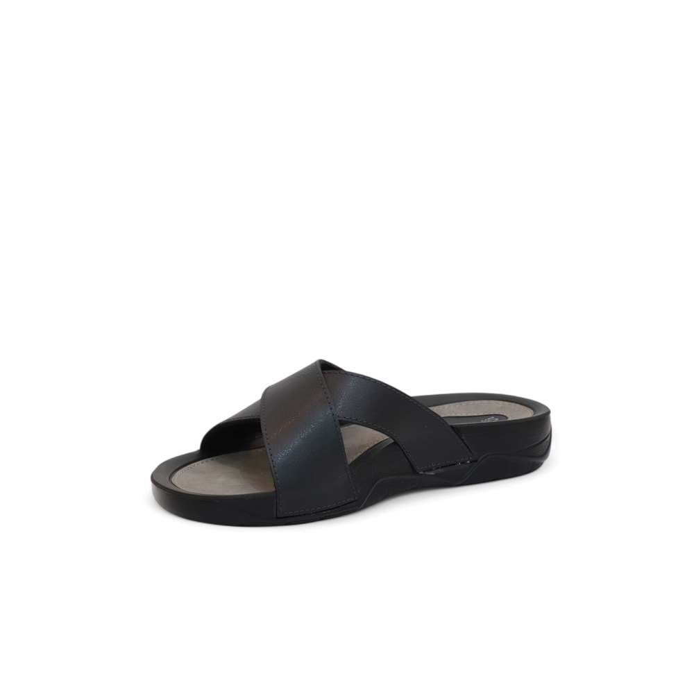 Konfores 1162-9877 Tam Anatomik Terlik - NKT01162-siyah-42
