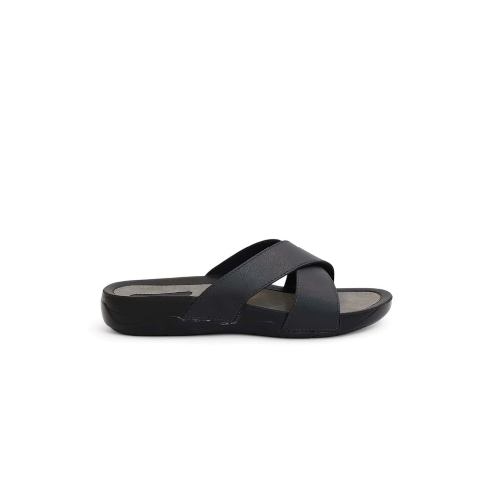 Konfores 1162-9877 Tam Anatomik Terlik - NKT01162-siyah-44