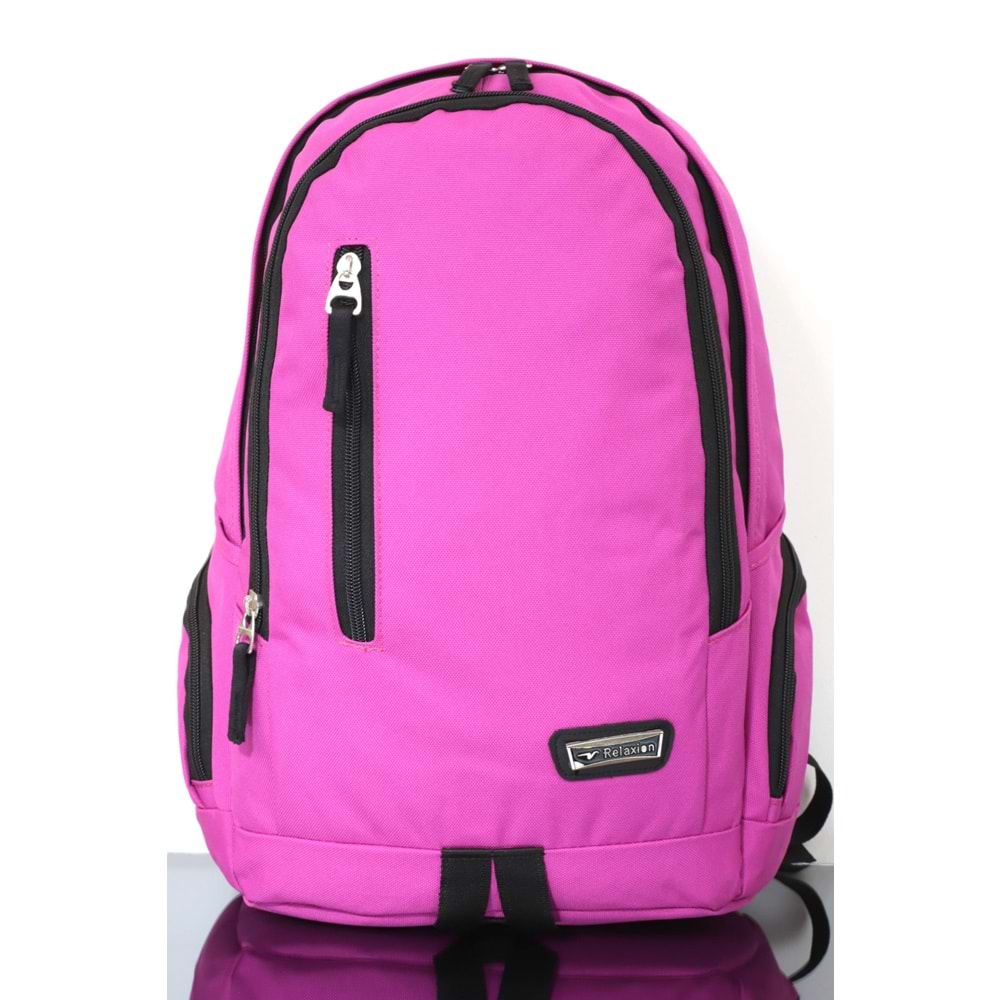 Konfores 1168 Unisex Anatomik Sırt Çantası - NKT01168-PEMBE-TEK EBAT