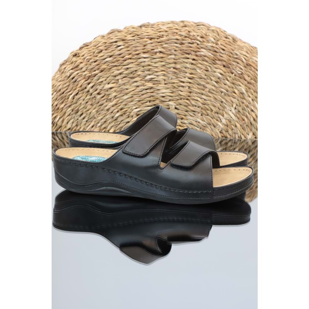 Konfores 1171-9946 Tam Anatomik Bayan Terlik - NKT01171-siyah-39