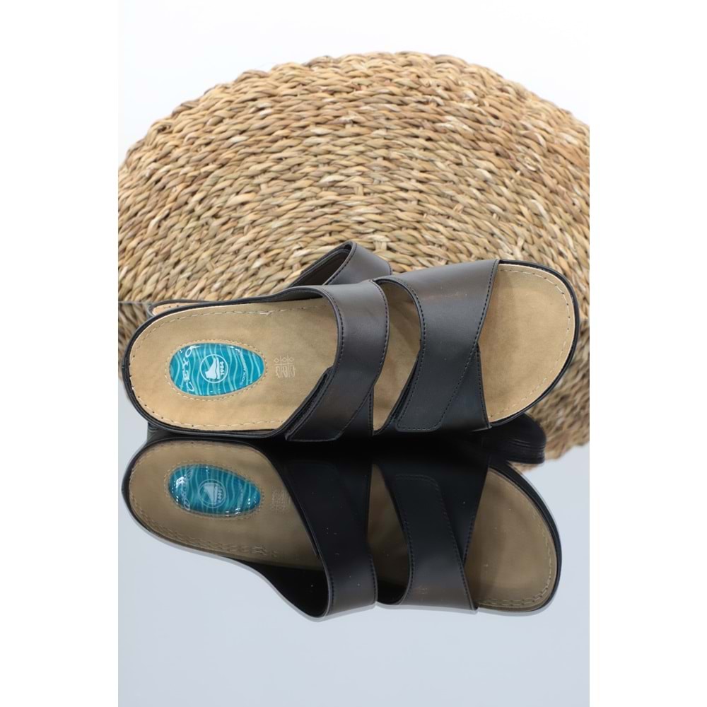 Konfores 1171-9946 Tam Anatomik Bayan Terlik - NKT01171-siyah-39