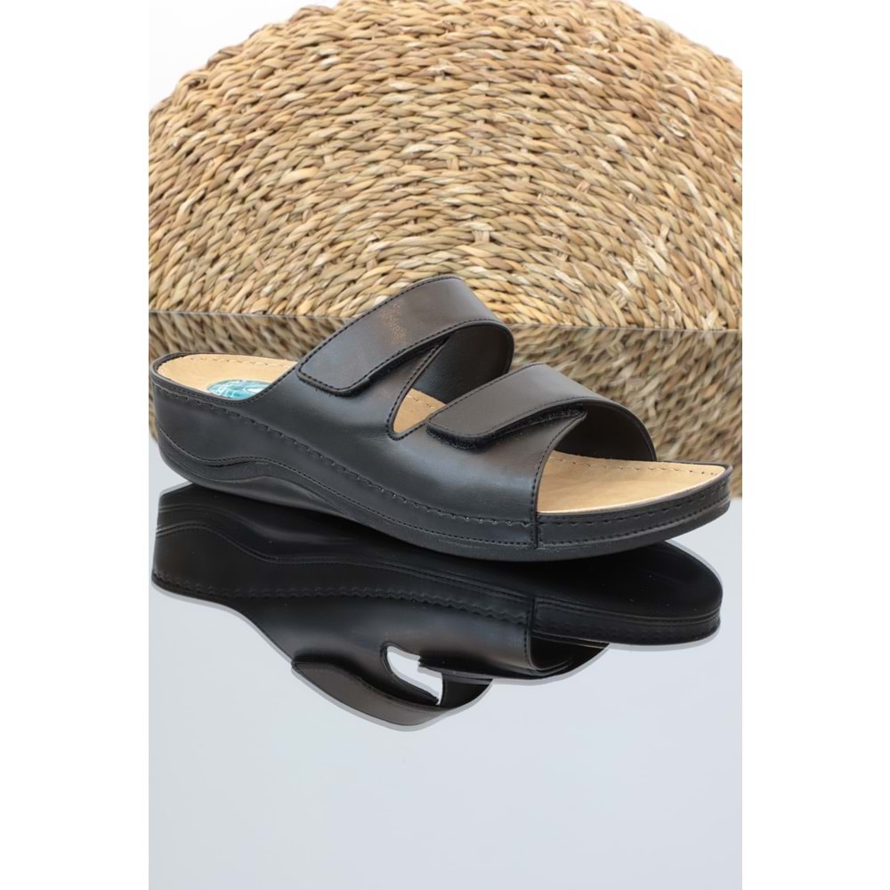 Konfores 1171-9946 Tam Anatomik Bayan Terlik - NKT01171-siyah-39