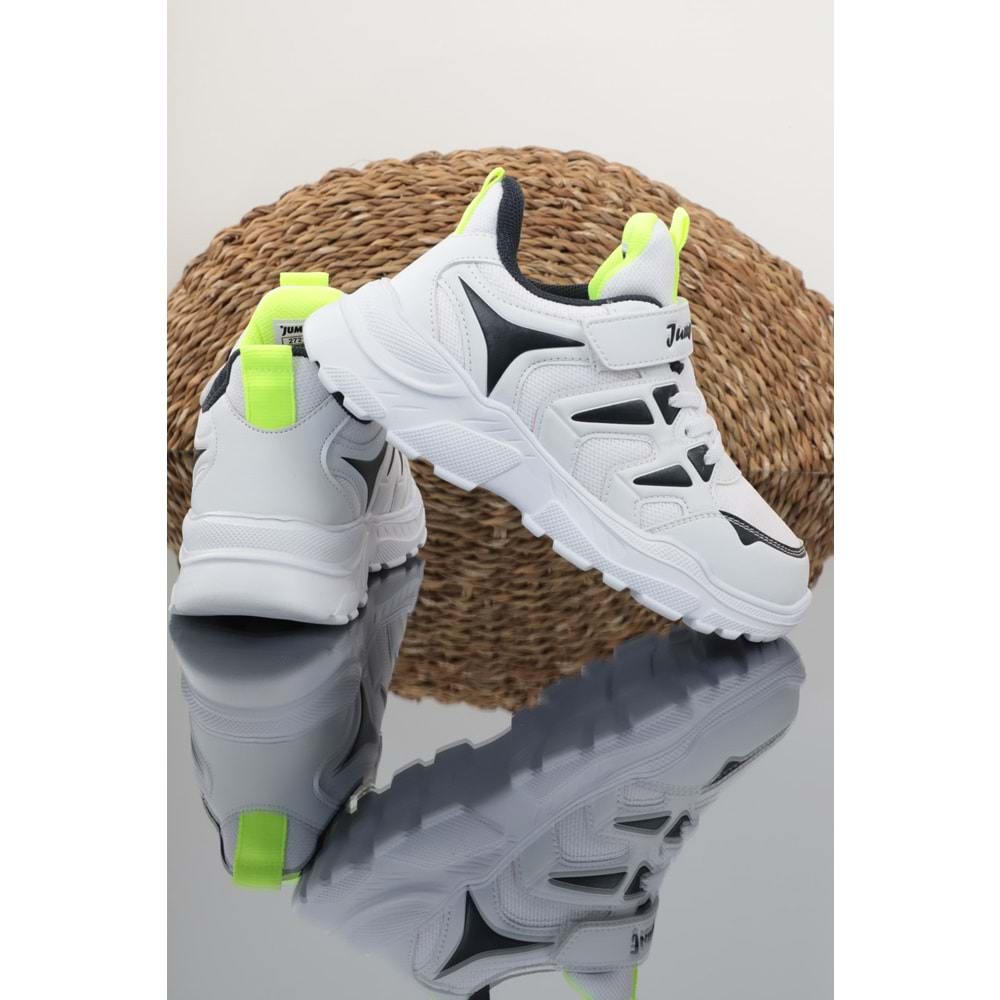 Kidessa 1172-27210 Anatomik Unisex Çocuk Spor Ayakkabı - NKT01172-BEYAZ-31