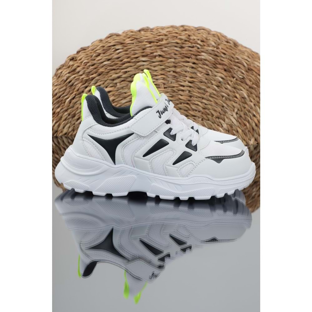 Kidessa 1172-27210 Anatomik Unisex Çocuk Spor Ayakkabı - NKT01172-BEYAZ-31