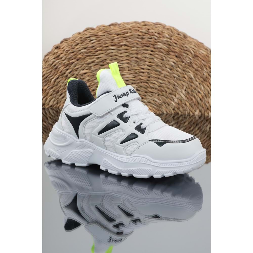 Kidessa 1172-27210 Anatomik Unisex Çocuk Spor Ayakkabı - NKT01172-BEYAZ-31
