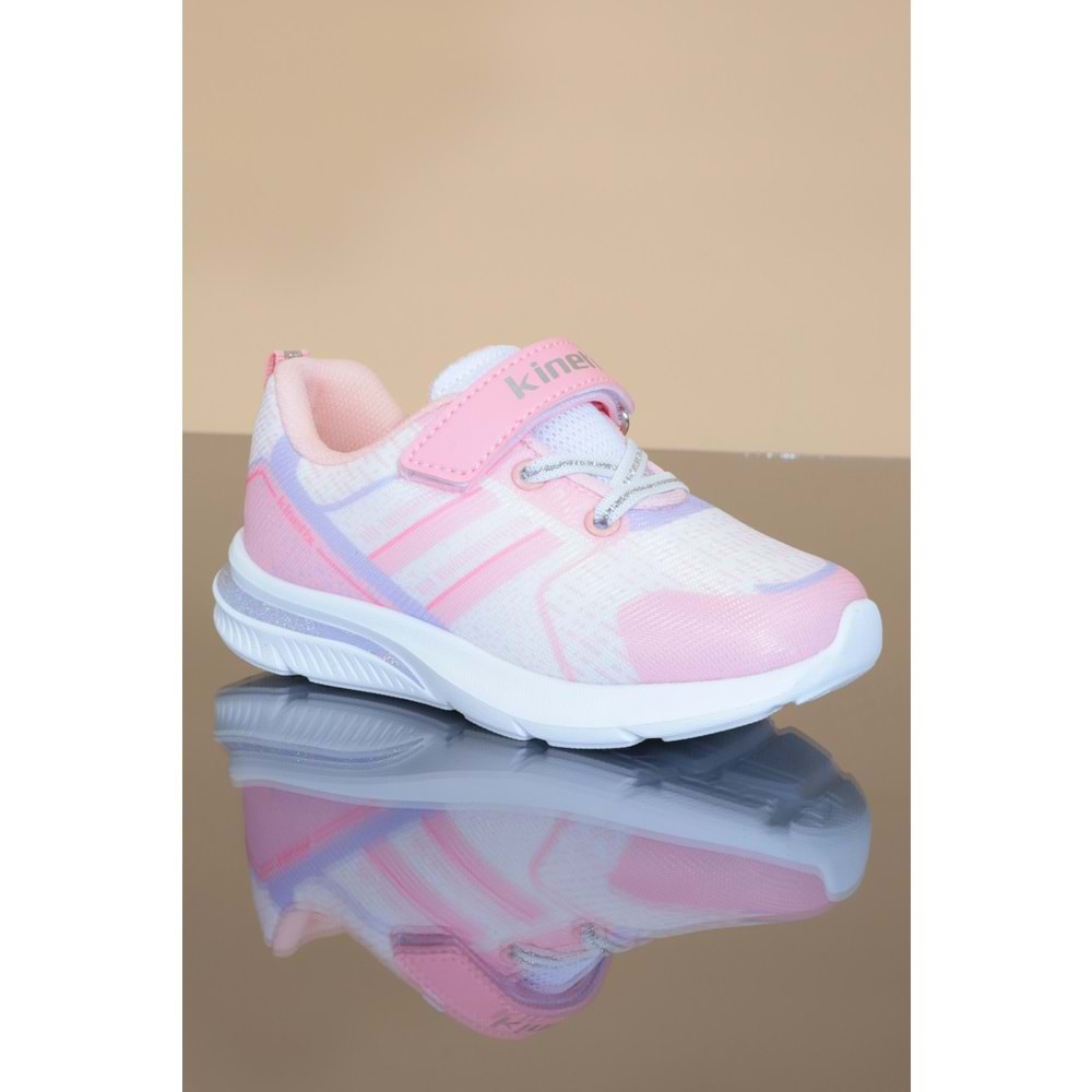 Kidessa 1236 Anatomik Taban Unisex Çocuk Spor Ayakkabı - NKT01236-PEMBE-21