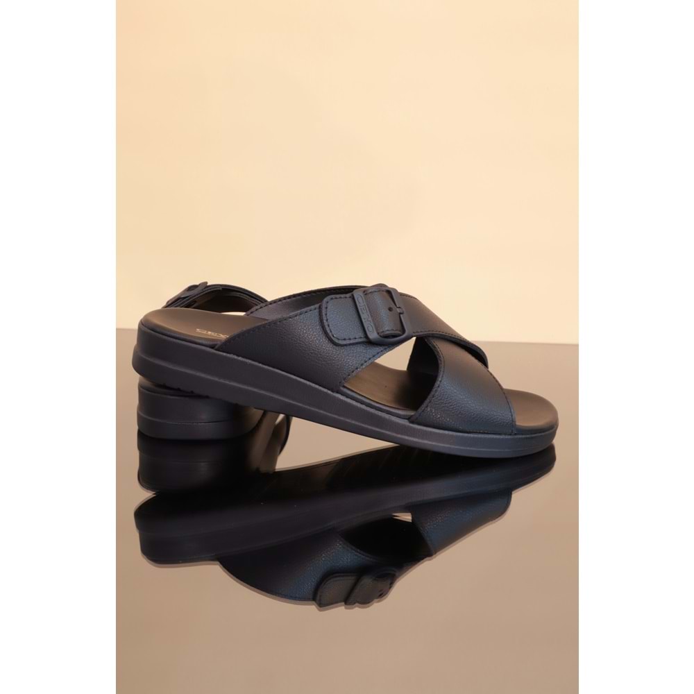 Konfores 1239-Grande Tam Anatomik Terlik - NKT01239-siyah-42