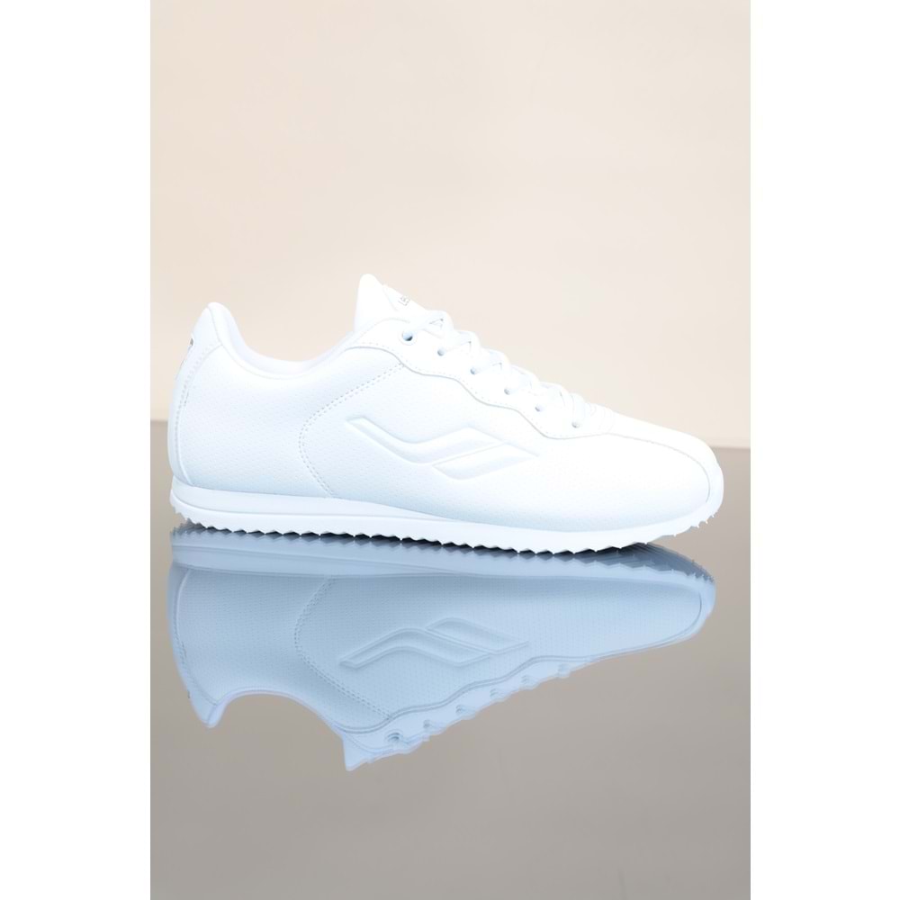 Konfores 1247-Neptun Anatomik Taban Sneakers Ayakkabı - NKT01247-BEYAZ-45