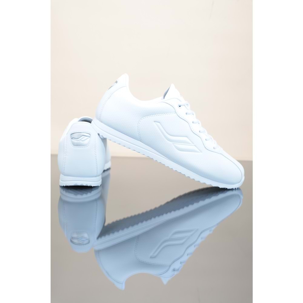 Konfores 1247-Neptun Anatomik Taban Sneakers Ayakkabı - NKT01247-BEYAZ-45