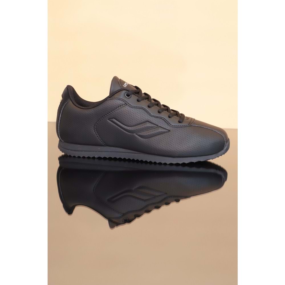 Konfores 1247-Neptun Anatomik Taban Sneakers Ayakkabı - NKT01247-siyah-42