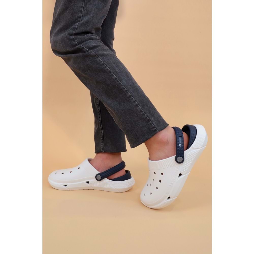 Konfores 1254-Troya Tam Anatomik Doktor ve Hemşire Terliği - NKT01254-BEYAZ-43-44