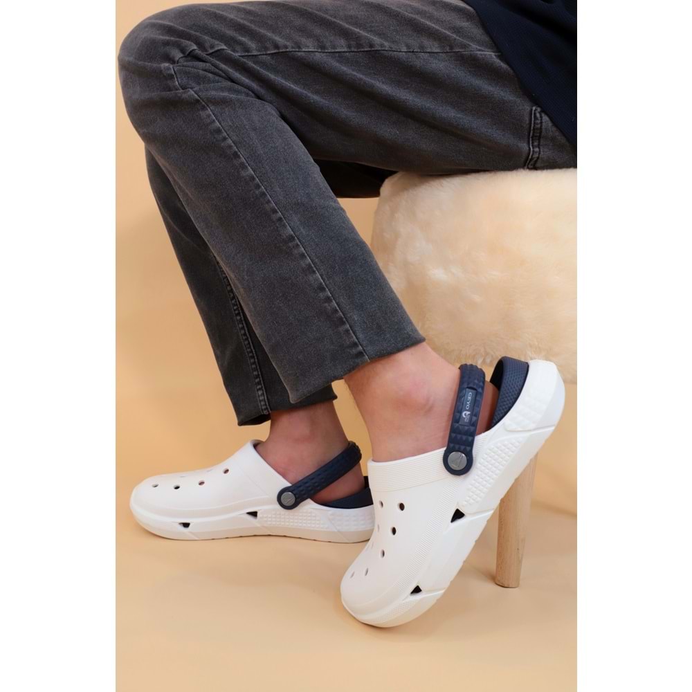 Konfores 1254-Troya Tam Anatomik Doktor ve Hemşire Terliği - NKT01254-BEYAZ-43-44