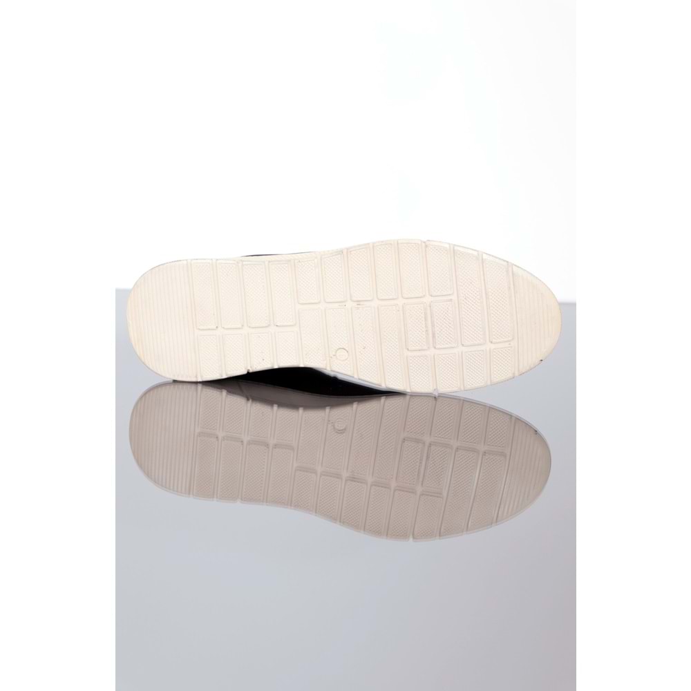 Konfores 1286 Hakiki Deri Anatomik Günlük Erkek Ayakkabı - NKT01286-siyah-47