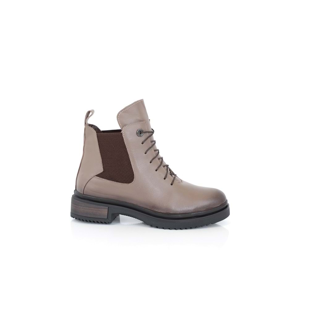 Konfores 1334 Hakiki Deri Bayan Postal Spor Bot - NKT01334-VIZON-39