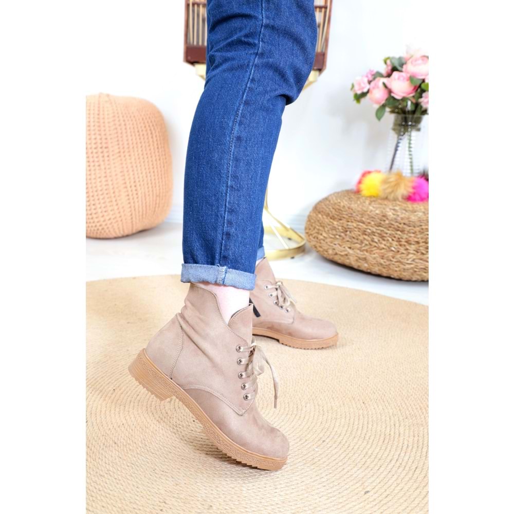 Konfores 1382 Bayan Kısa Postal Bot - NKT01382-Kum-39