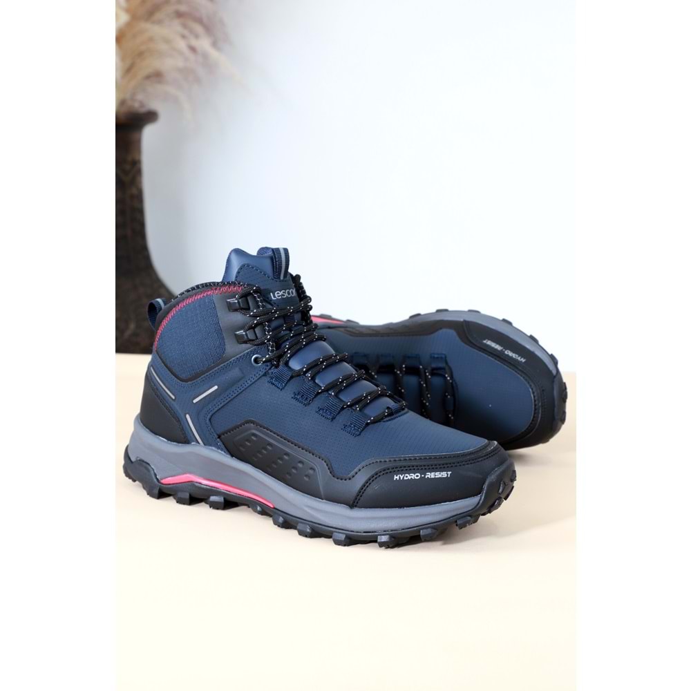 Konfores 1442 Anatomik Taban Waterproof Trekking Spor Bot - NKT01442-lacivert-40