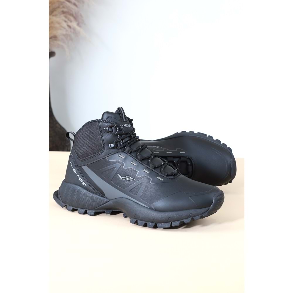 Konfores 1445 Anatomik Taban Waterproof Trekking Spor Bot - NKT01445-siyah-45