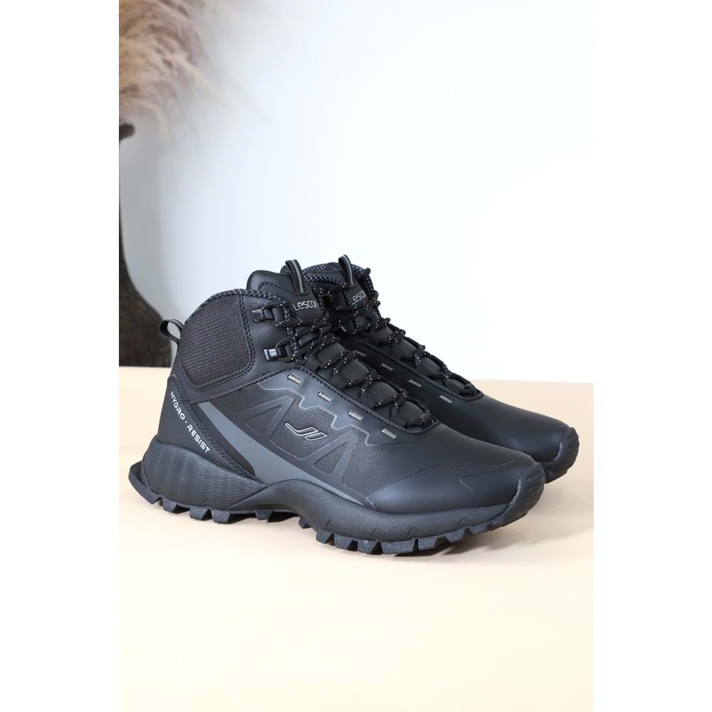 Konfores 1445 Anatomik Taban Waterproof Trekking Spor Bot - NKT01445-siyah-45