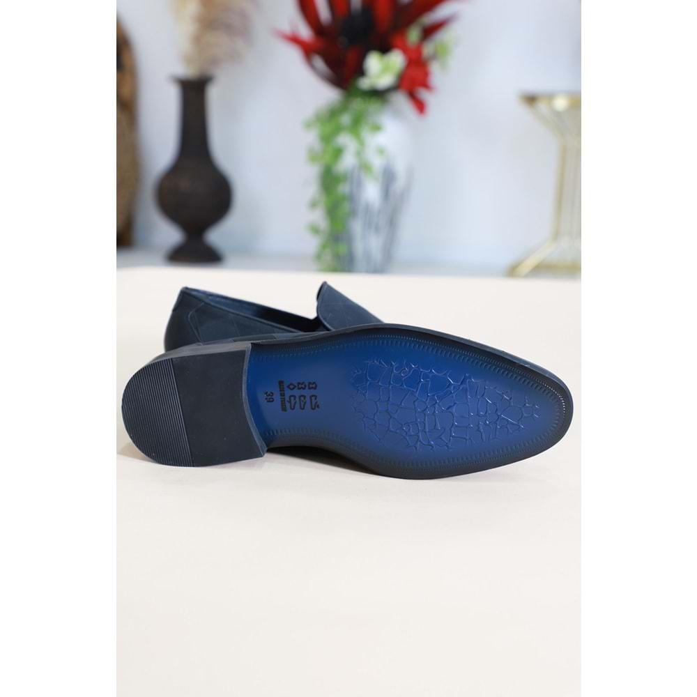 Konfores 1463 Hakiki Deri Erkek Klasik Ayakkabı - NKT01463-siyah-41