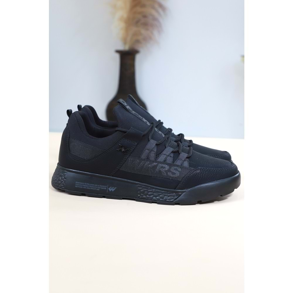 Konfores 1484 Anatomik Tabanlı Unisex Sneakers Ayakkabı - NKT01484-siyah-41