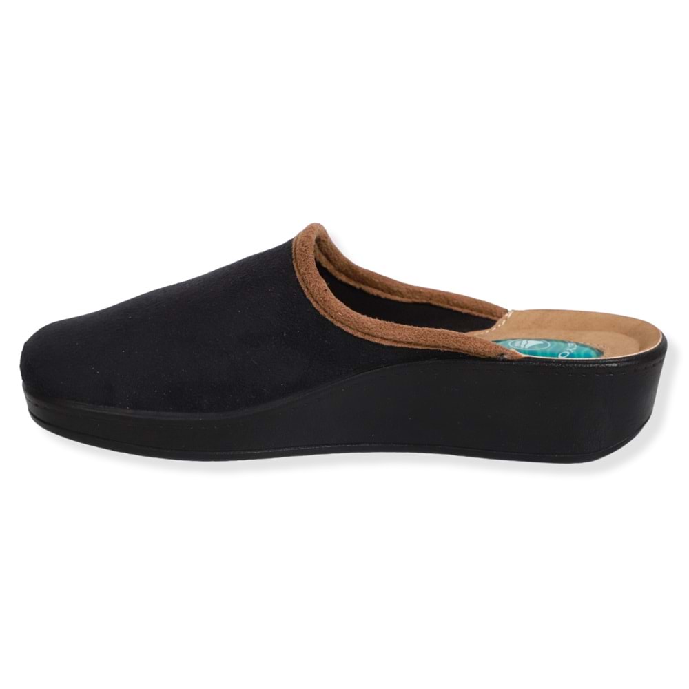 Konfores 1499-9932 Tam Anatomik Ev İçi Bayan Terlik - NKT01499-siyah-38