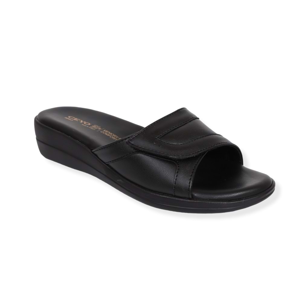 Konfores 1506-9863-36 Tam Anatomik Bayan Terlik - NKT01506-siyah-37