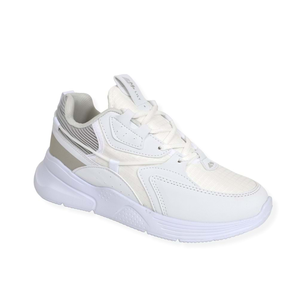 Konfores 1508 Anatomik Taban Unisex Sneakers Ayakkabı - NKT01508-BEYAZ-36