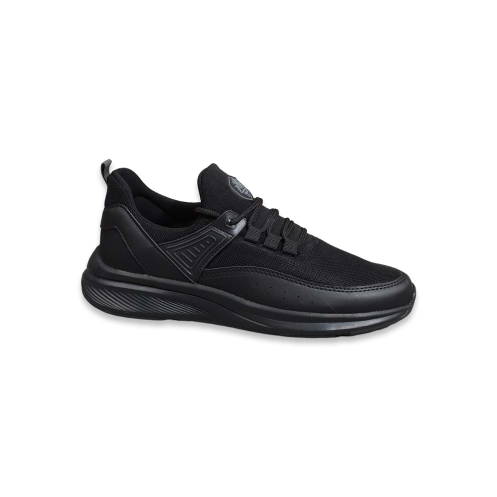 Konfores 1513 Anatomik Tabanlı Sneakers Bağcıksız Ayakkabı - NKT01513-siyah-41