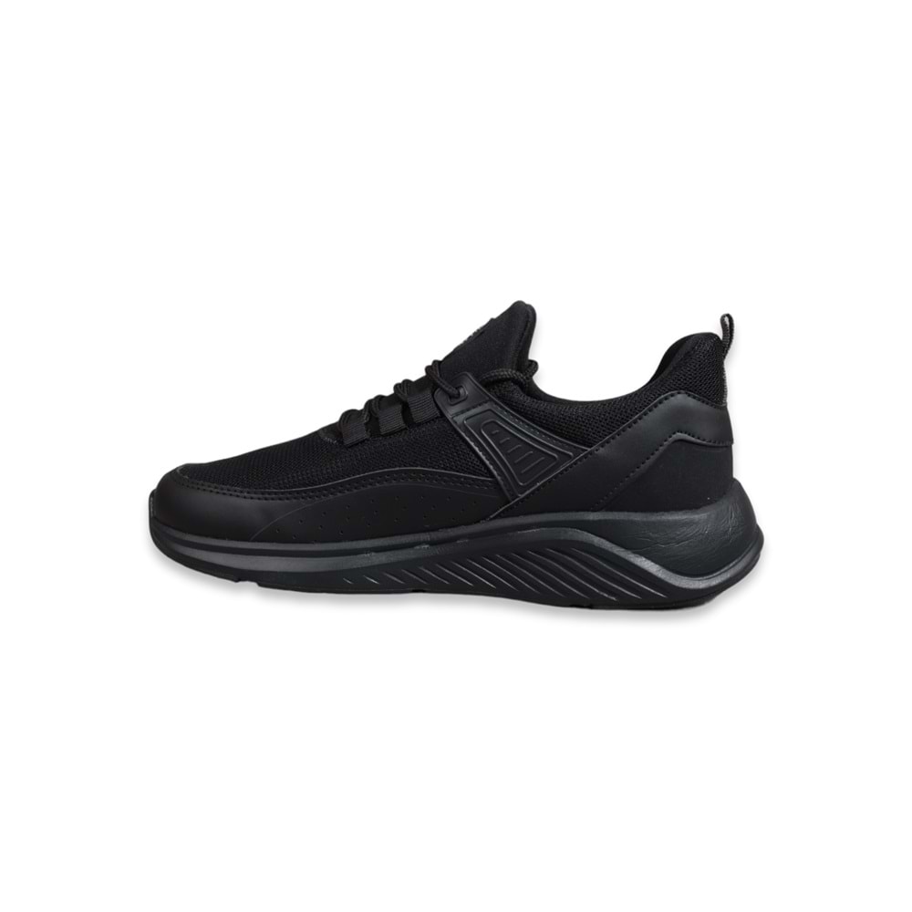 Konfores 1513 Anatomik Tabanlı Sneakers Bağcıksız Ayakkabı - NKT01513-siyah-41