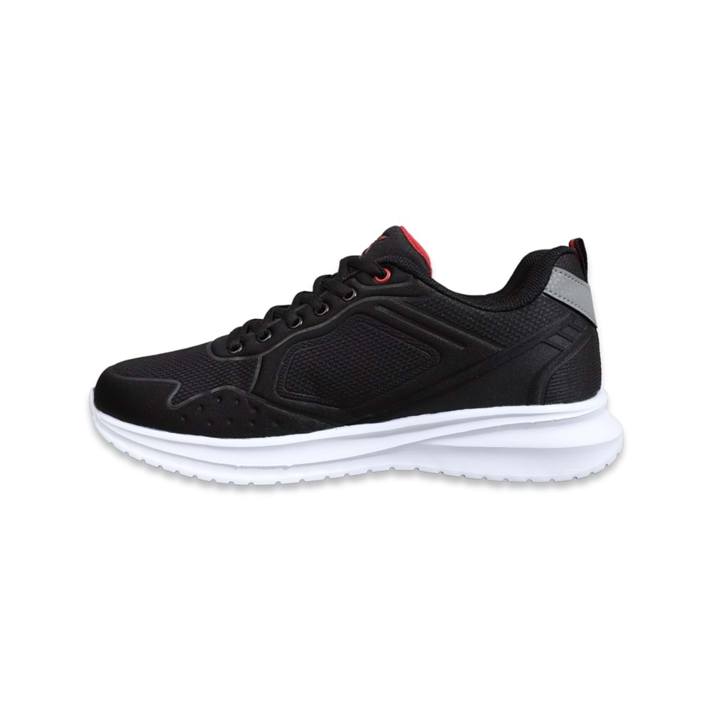 Konfores 1519-Frozey Unisex Sneakers Ayakkabı - NKT01519-siyah beyaz-40