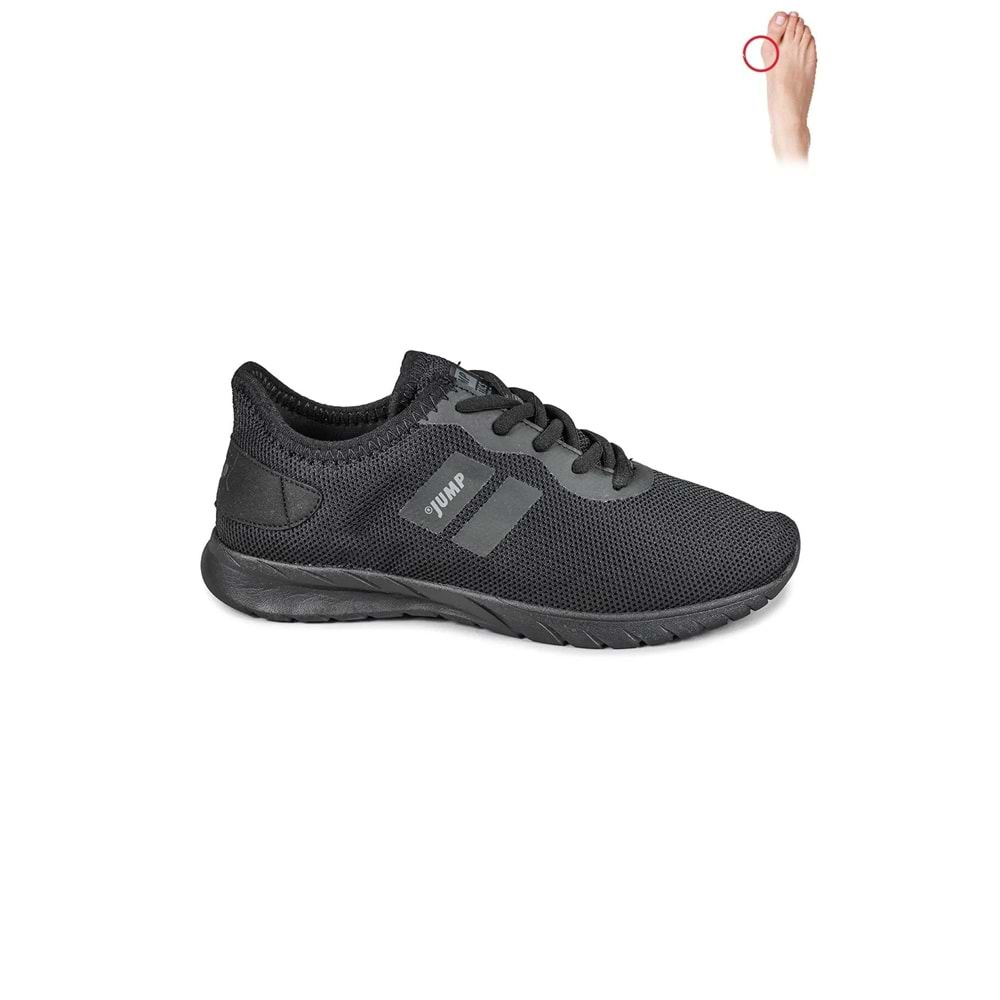 Konfores 1564-24853 Anatomik Tabanlı Yürüyüş & Koşu Ayakkabısı - NKT01564-siyah-37