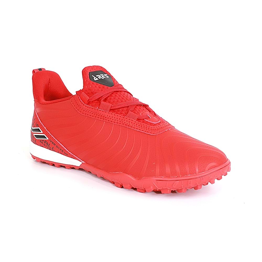 Konfores 1568-Ares 3 Anatomik Tabanlı Halı Saha Futbol Ayakkabısı - NKT01568-KIRMIZI-31