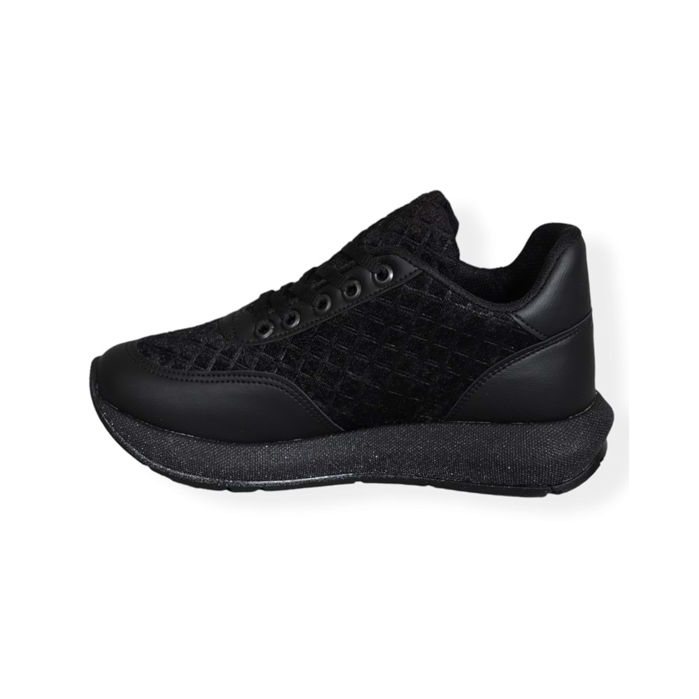 Konfores 1572-333062 Anatomik Tabanlı Sneakers Ayakkabı - NKT01572-siyah-37
