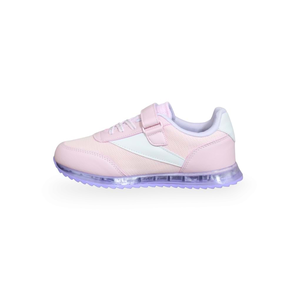 Kidessa 1606 Anatomik Tabanlı Unisex Çocuk Sneakers Ayakkabı - NKT01606-PEMBE-34