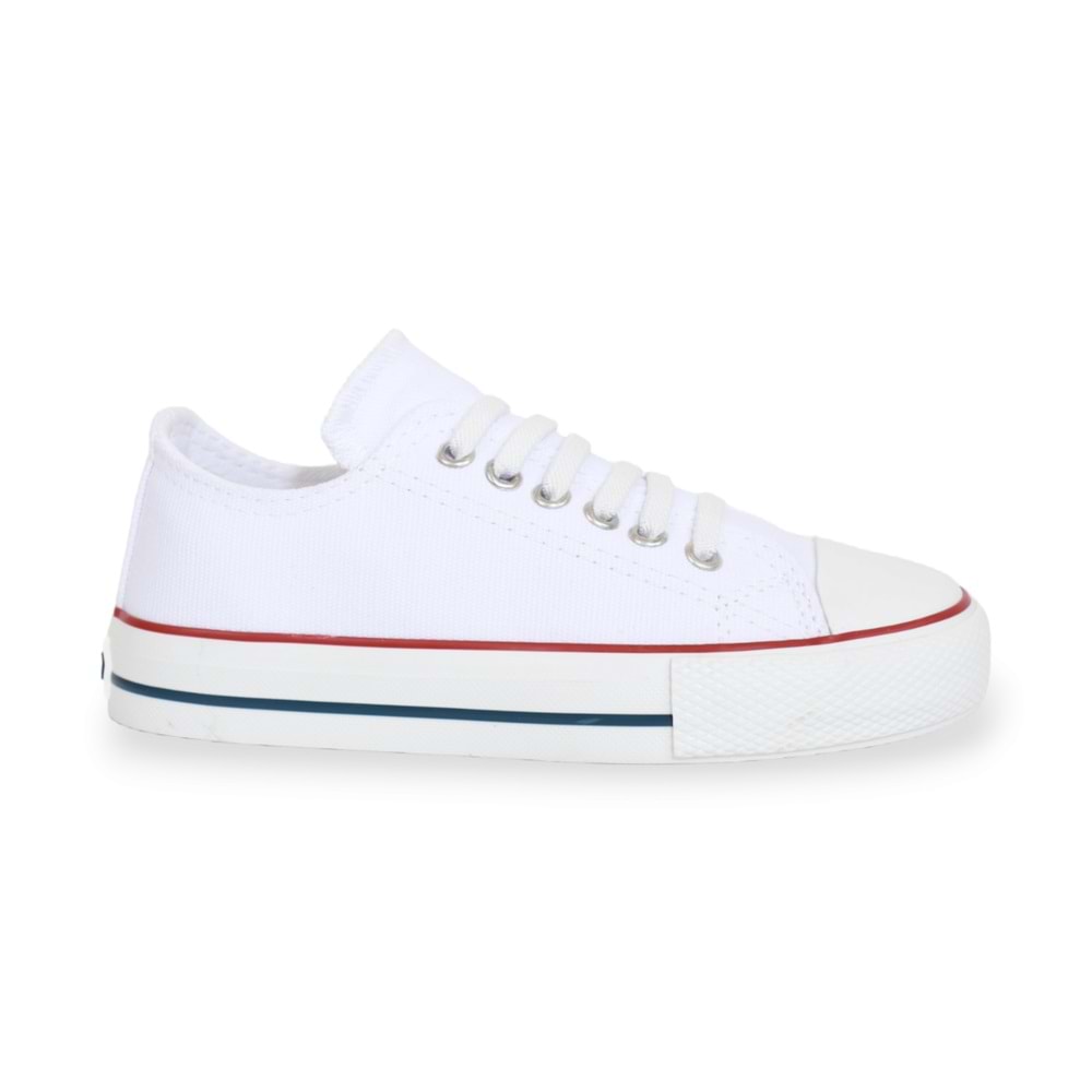 Kidessa 1647 Anatomik Tabanlı Unisex Çocuk Sneakers Ayakkabı - NKT01647-BEYAZ-26