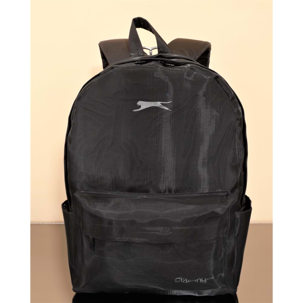 Slazenger 1690-Anatomik Sırt Destekli Ortaokul Lise ve Günlük Sırt Çantası - NKT01690-siyah-TEK EBAT