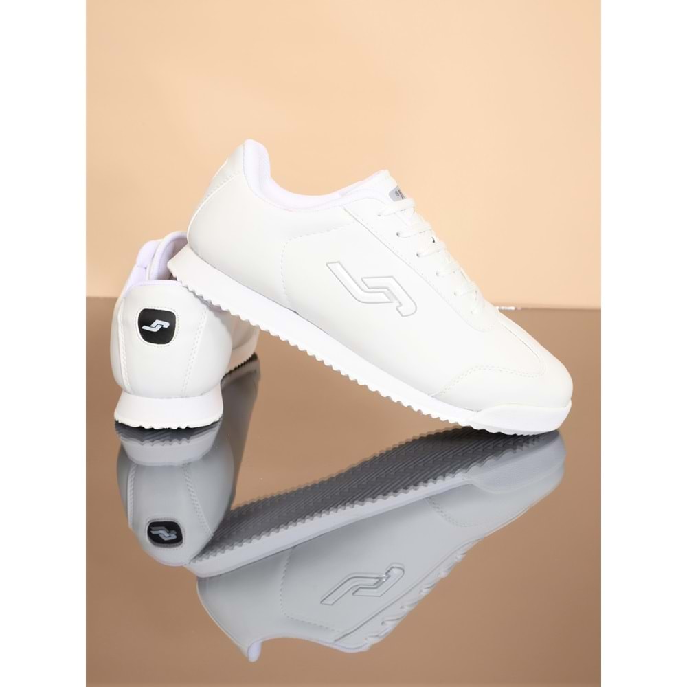 Konfores 1693-28165 Anatomik Tabanlı Unisex Sneakers Ayakkabı - NKT01693-BEYAZ-40