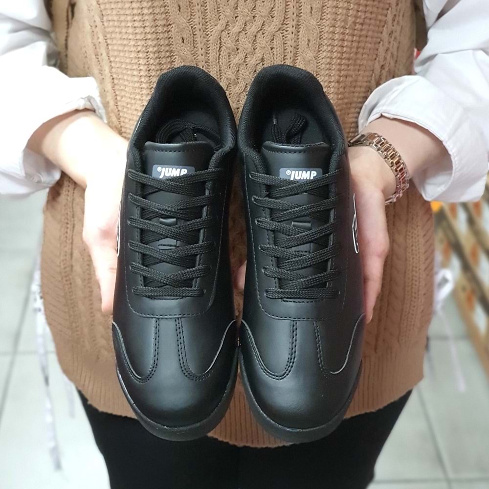 Jump 1770-28165 Anatomik Tabanlı Unisex Sneakers Ayakkabı - NKT01770-siyah beyaz-40
