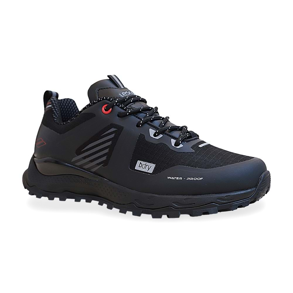 Lescon 1775-Safari Anatomik Tabanlı Waterproof Trekking Ayakkabı - NKT01775-siyah-38