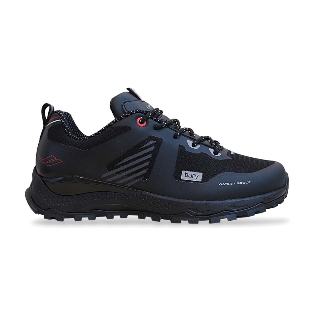 Lescon 1775-Safari Anatomik Tabanlı Waterproof Trekking Ayakkabı - NKT01775-siyah-44