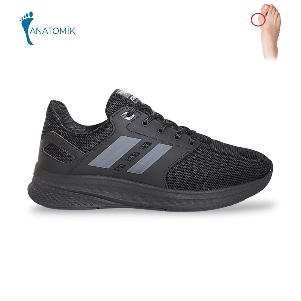 Jump 1815-29964-29779 Anatomik Tabanlı Unisex Sneakers Ayakkabı - NKT01815-siyah-36