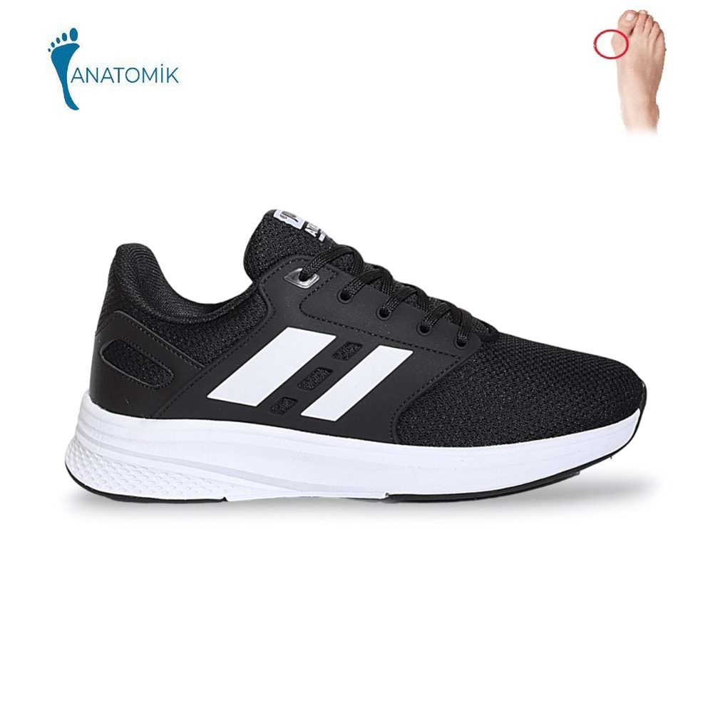 Jump 1815-29964-29779 Anatomik Tabanlı Unisex Sneakers Ayakkabı - NKT01815-siyah beyaz-40