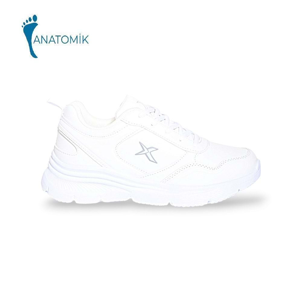 Kinetix 1820-Suomy Anatomik Tabanlı Kadın Sneakers Ayakkabı - NKT01820-BEYAZ-36