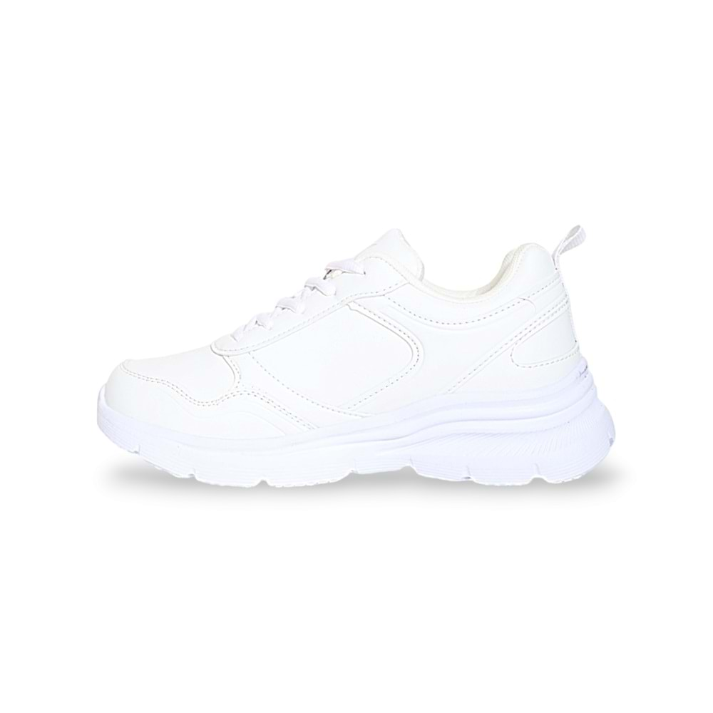 Kinetix 1820-Suomy Anatomik Tabanlı Kadın Sneakers Ayakkabı - NKT01820-BEYAZ-36