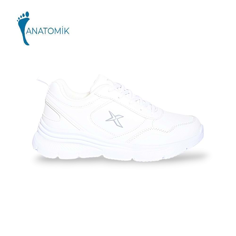 Kinetix 1820-Suomy Anatomik Tabanlı Kadın Sneakers Ayakkabı - NKT01820-BEYAZ-38