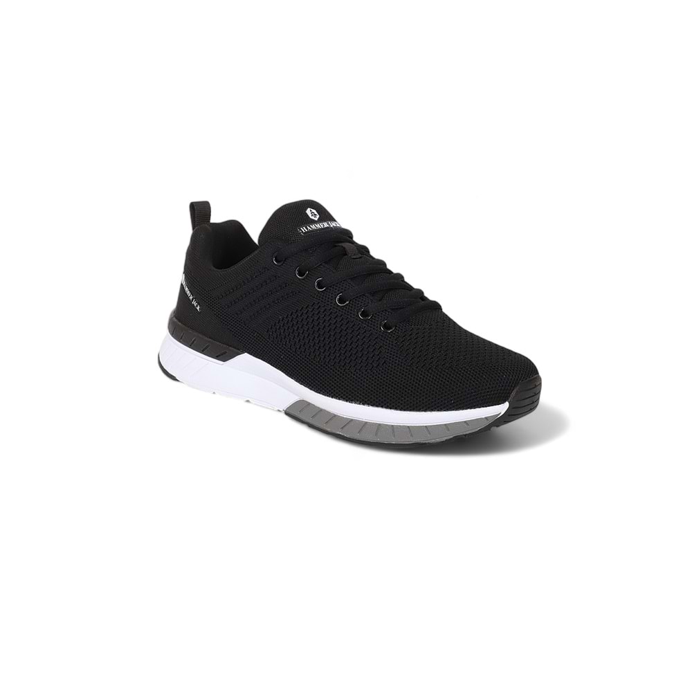 1824-Manaus Anatomik Tabanlı Unisex Sneakers Ayakkabı - NKT01824-siyah beyaz-42
