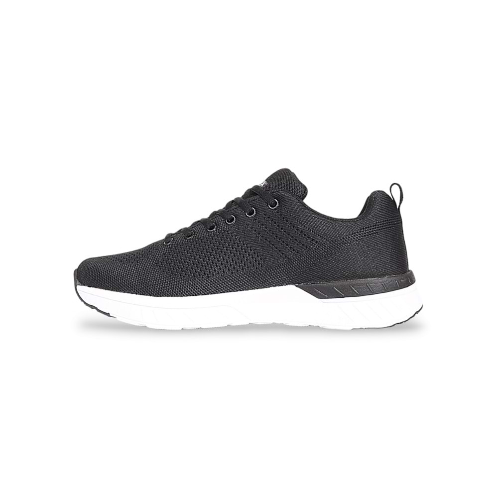1824-Manaus Anatomik Tabanlı Unisex Sneakers Ayakkabı - NKT01824-siyah beyaz-42